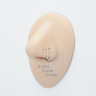 Кольцо для пирсинга носа, титановое покрытие. BNM248