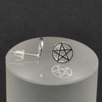 Серьга-гвоздик. Пентаграмма. SE0255 Серьга-гвоздик. Пентаграмма. SE0255