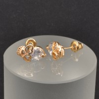 Серьга-гвоздик. Череп. SE0256 Серьга-гвоздик. Череп. SE0256