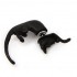 Кафф Кошка, черная. EC0143