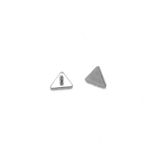 Интернал-шарик 1,2 мм (резьба 0,9 мм тип 1). Титан. Треугольник. TBSI1147