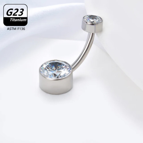 Интернал украшение для пирсинга пупка. Титан. IBNTJ8743
