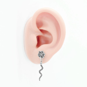 Интернал-лабрета 1,2 мм с подвеской (набор). Змея. LI2298