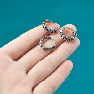 Серьга-кликер Черепа. SK782