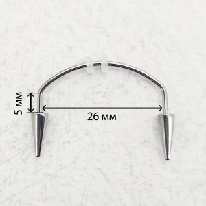 Циркуляр 1,2 мм для смайла Клыки Вампира. CBEVF04