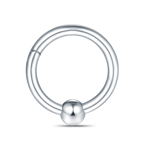 Кольцо с шариком сегментное 1,2 мм кликер. HSEG10