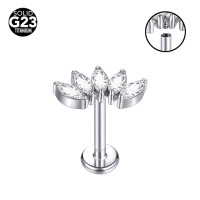 Интернал-лабрета 1,2 мм. Титан. ILBT5680