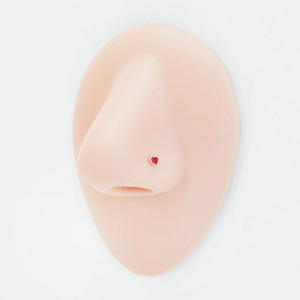 Нострила гвоздик. Сердце, эмаль. NOSE-225