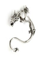 Кафф Дракон, серебро EC983