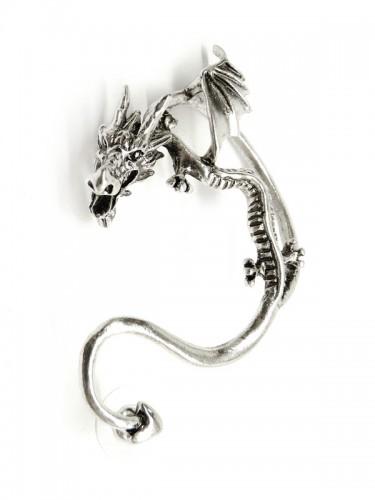 Кафф Дракон, серебро EC983