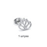 Серьга-гвоздик. Цветок. SE2930