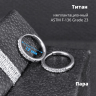 Серьги-кликеры 2 мм. Титан, кристаллы. Пара. SK1676-2 Серьги-кликеры 2 мм. Титан, кристаллы. Пара. SK1676-2