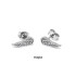 Серьги-гвоздики. Крылья. SE3011-2