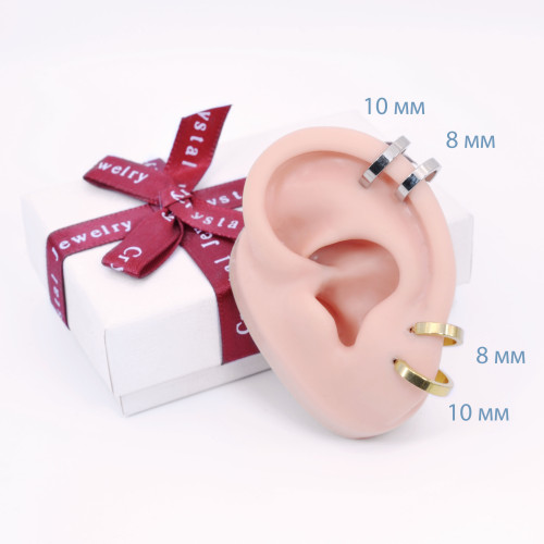 Серьги-кликеры 2,5 мм. Титан. Пара. SKT1322-2