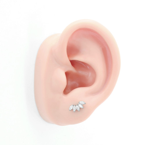 Интернал-лабрета 1,2 мм. Титан, золотое анодирование. ILBT5684