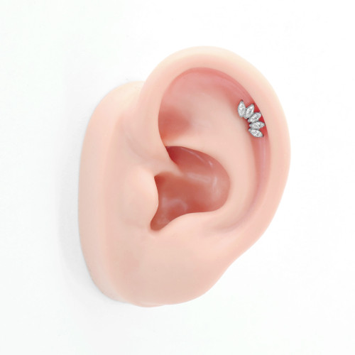 Интернал-лабрета 1,2 мм. Титан, золотое анодирование. ILBT5684