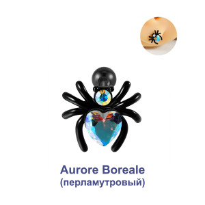 Штанга 0,8 мм, черное титановое покрытие. Паук. ES0574