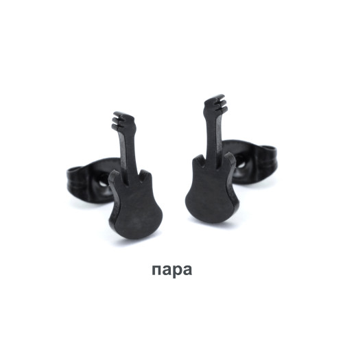 Серьги-гвоздики. Пара. Гитара. SE2961-2