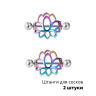 Украшения для пирсинга сосков. Лотос. SNP7843-2
