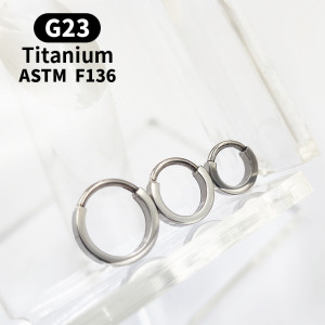 Серьга-кликер 2,5 мм. Титан. SKT1322