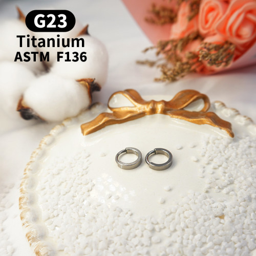 Серьга-кликер 2,5 мм. Титан. SKT1322