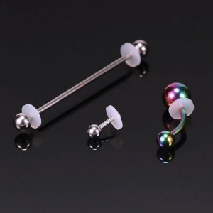 Силиконовый диск для пирсинга. 7 мм. SDP16