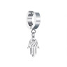 Серьга-кликер с подвеской Хамса. SK5806