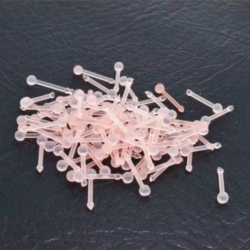 Нострила гвоздик 0,8 мм. Невидимая, акрил. NBRT20n