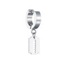 Серьга-кликер с подвеской Лезвие. SK5808
