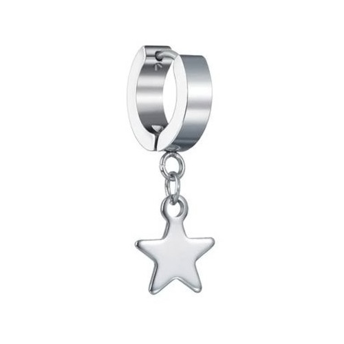 Серьга-кликер с подвеской Звезда. SK5809