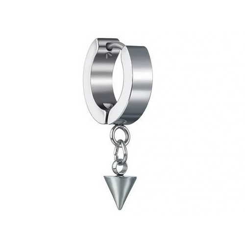 Серьга-кликер с подвеской Шип. SK5810