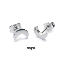 Серьги-гвоздики. Пара. Месяц. SE2090-2