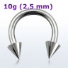 Циркуляр 2,5 мм, конусы. CBRCN10