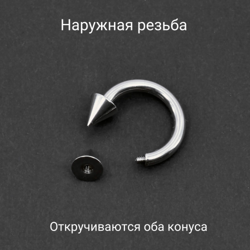 Циркуляр 2,5 мм, конусы. CBRCN10