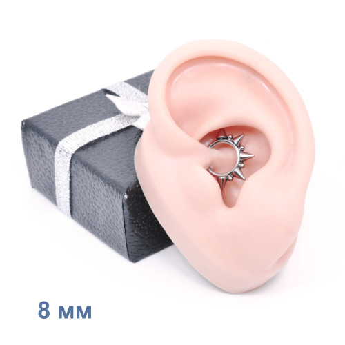 Кольцо сегментное 1,2 мм кликер. Титан. HSEG3817