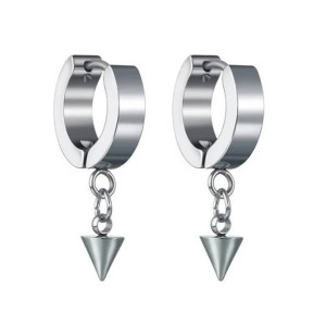Серьги-кликеры с подвеской Шип. Пара. SK5810-2