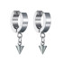 Серьги-кликеры с подвеской Шип. Пара. SK5810-2