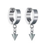 Серьги-кликеры с подвеской Шип. Пара. SK5810-2