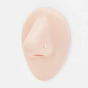 Нострила гвоздик 0,5 мм. Скрипичный ключ. SNP168