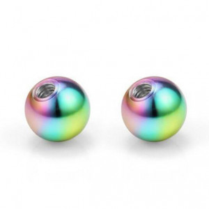 Шарик 1,6 мм. Титан, анодирование. XUBALTA