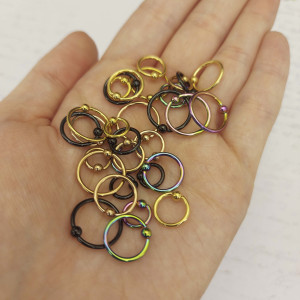 Кольцо 1,2 мм. Титан. BCRTi16