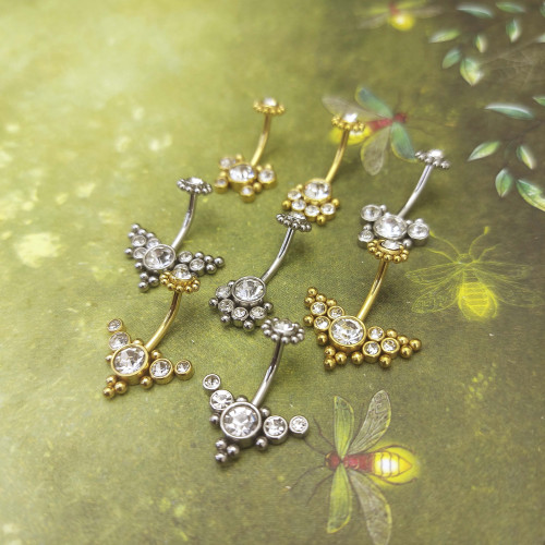 Интернал украшение для пирсинга пупка. IBNJ006